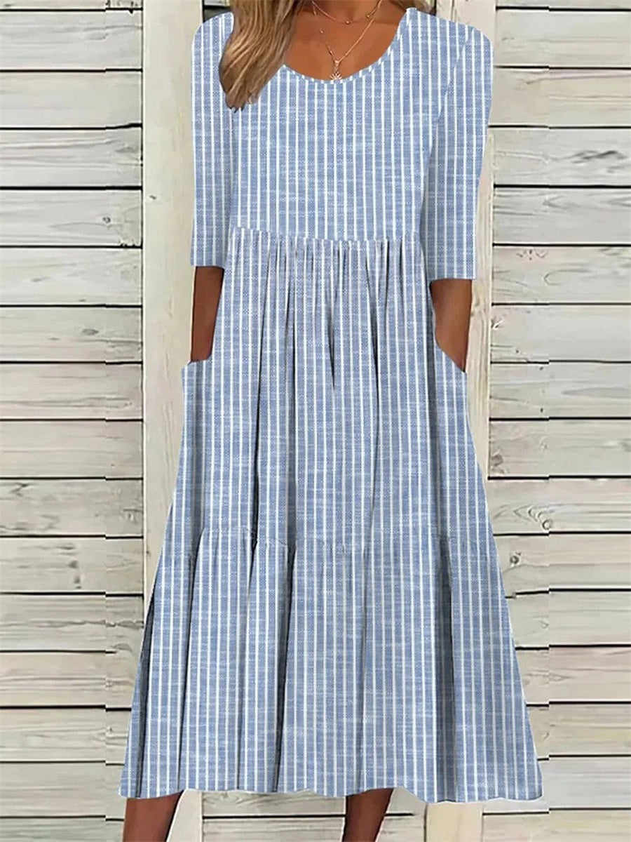 Lurela - Stripe Pocket Dress