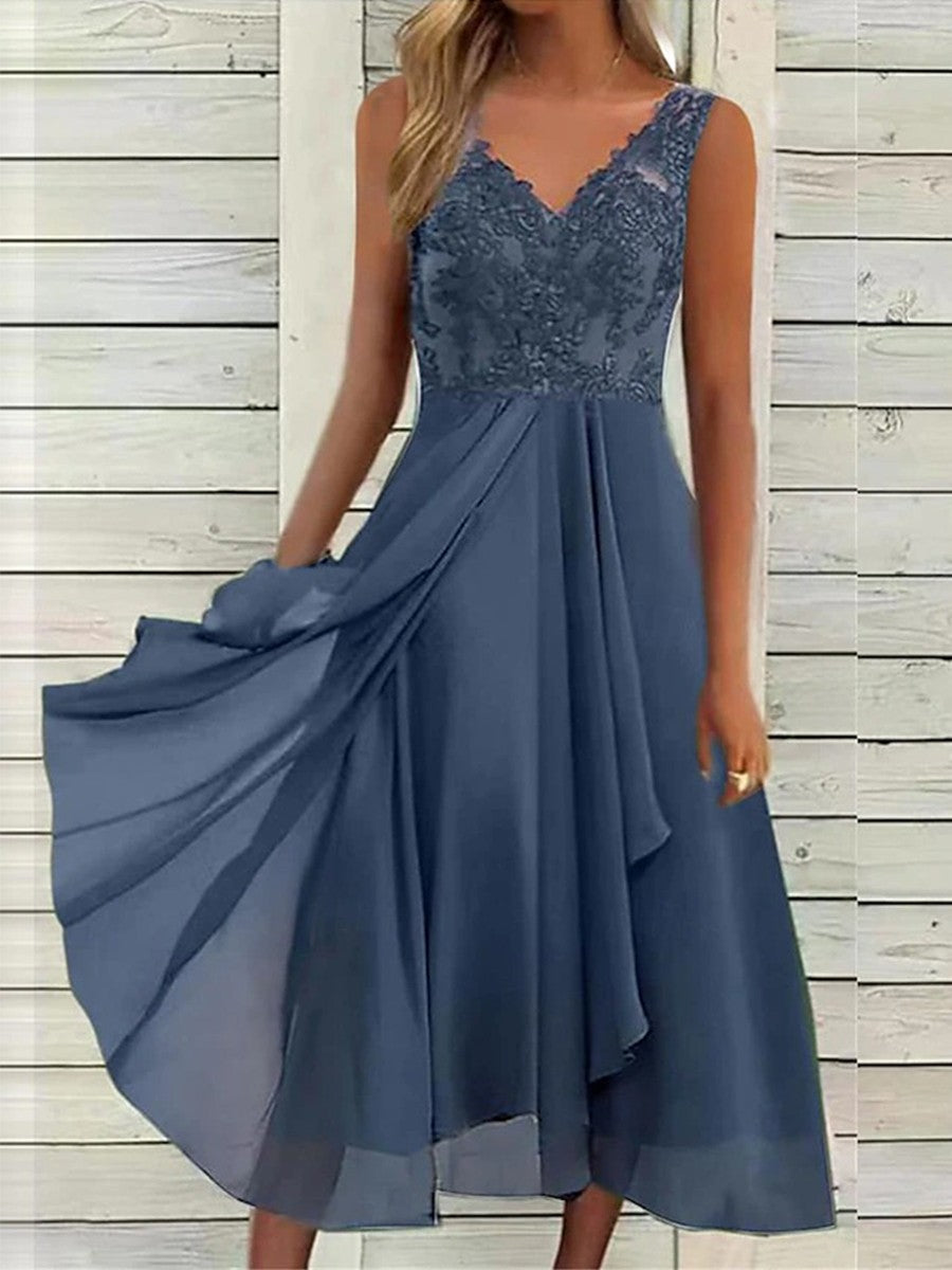 Elyra - Flowing Elegance Dress
