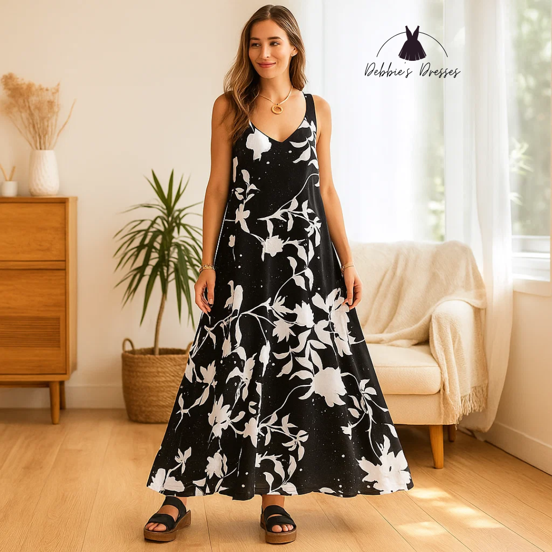 Seline - Printed Bloom Dress