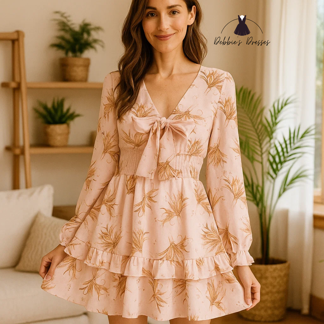 Tanaya - Whimsical Petal Dress