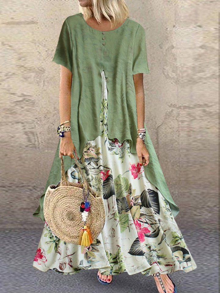 ELYSIAN - Relaxed Layered Dress