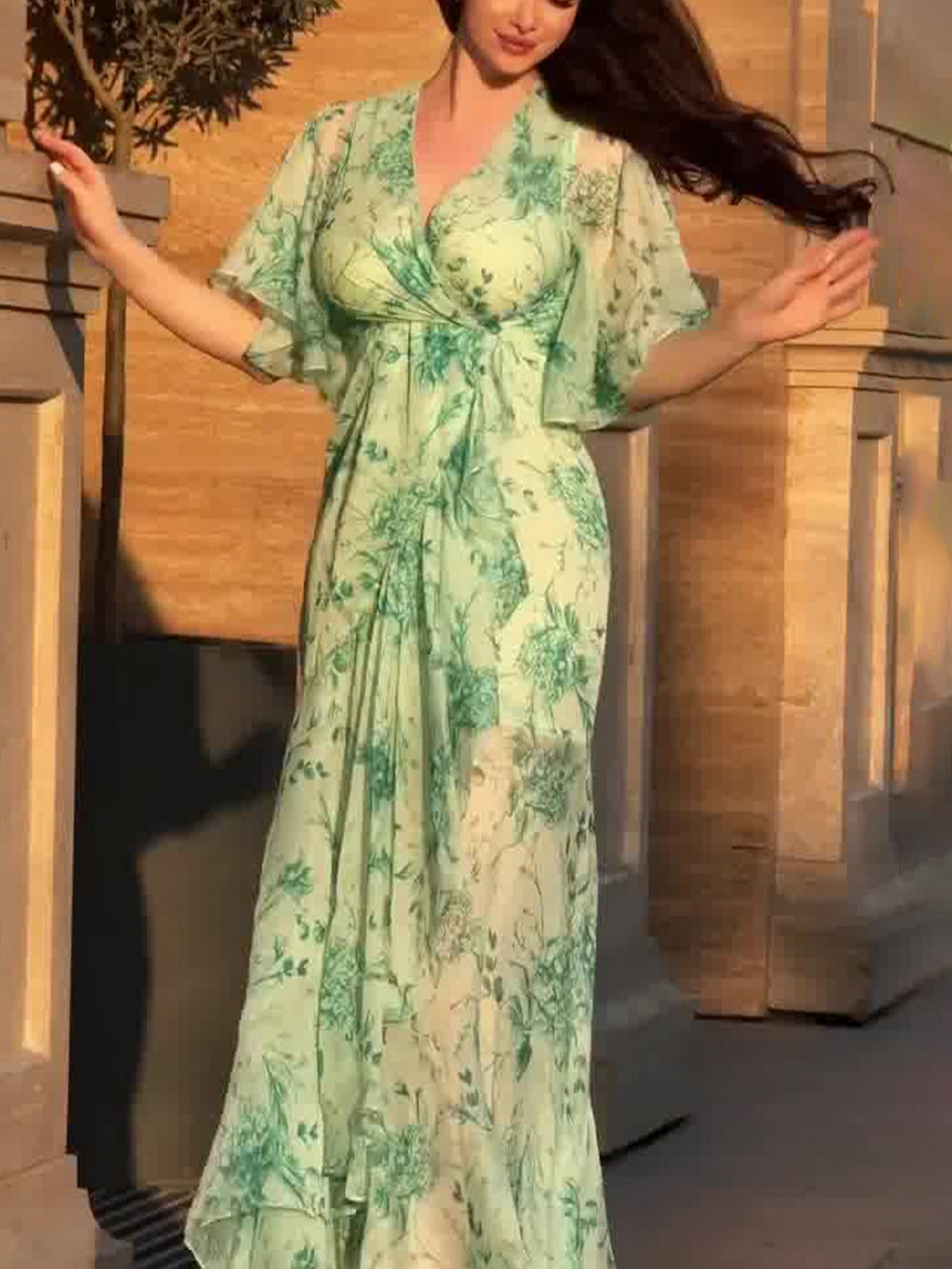Sonnie - Floral Maxi Dress