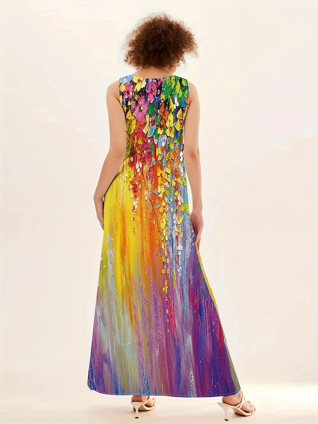 Jovia - Colorful Summer Dress