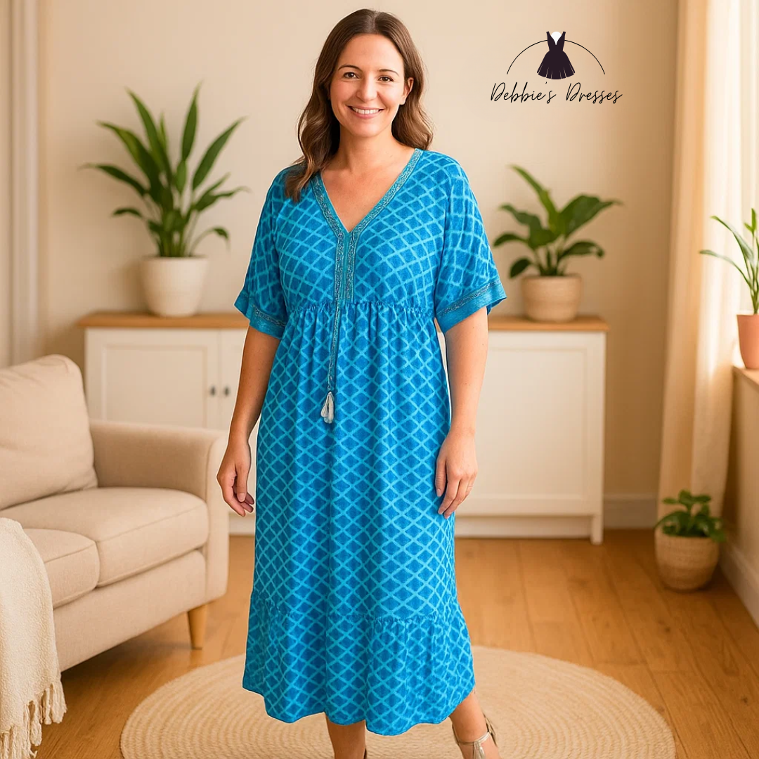 Jelly - Embellished V-Neck Dress