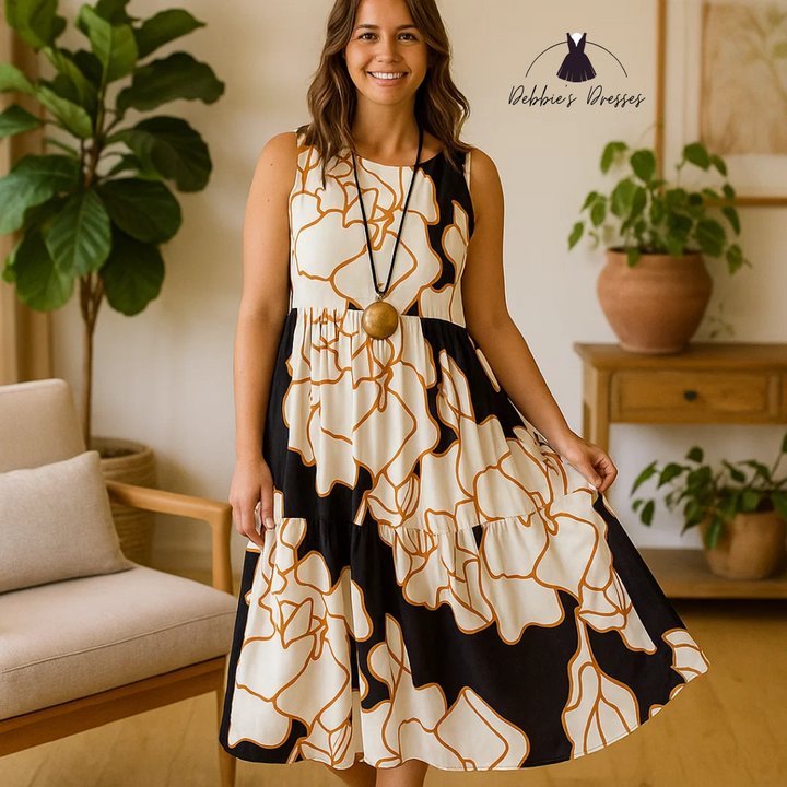 CAITLYN - Sleeveless Maxi Dress