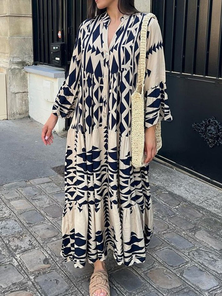 Kelra - Bohemian Geometric Dress