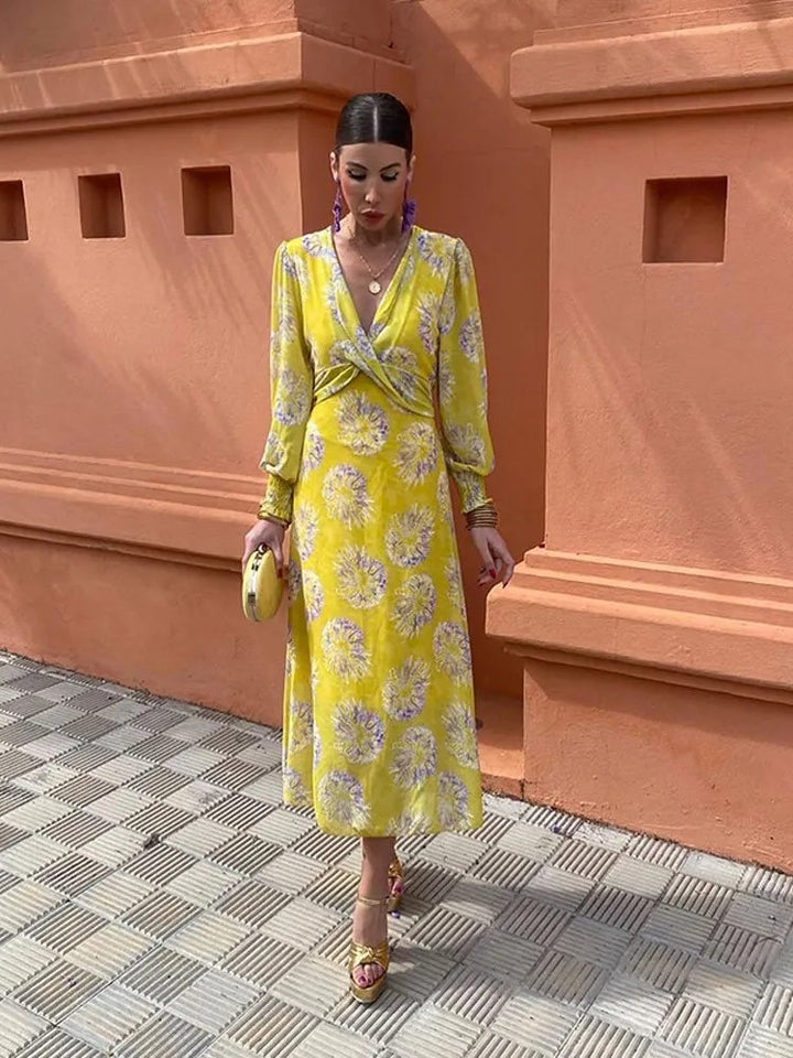 Glydel - Vibrant Wrap Dress