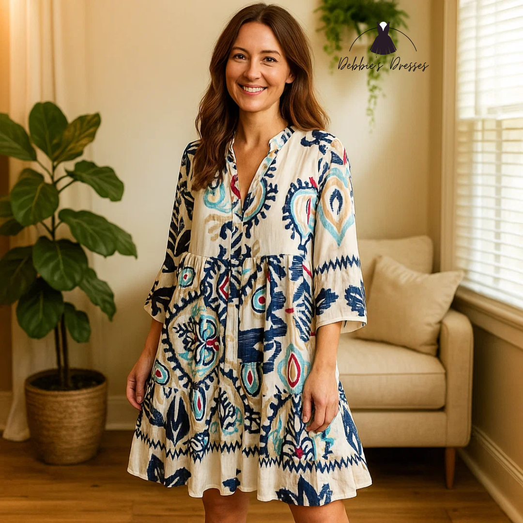 Rechelle - Bohemian Tunic Dress