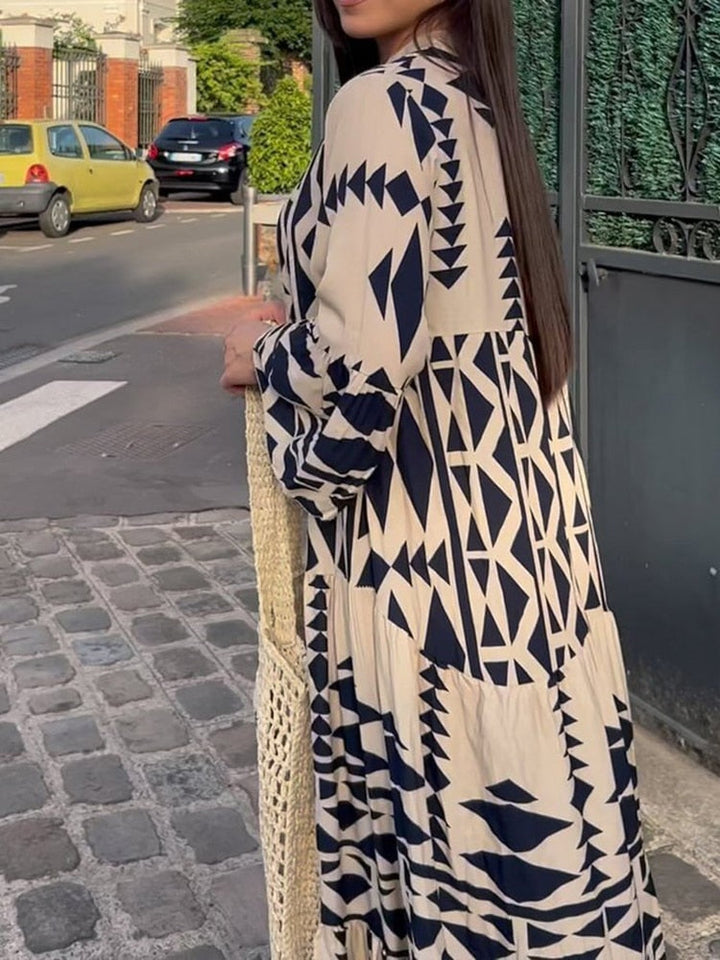 Kelra - Bohemian Geometric Dress