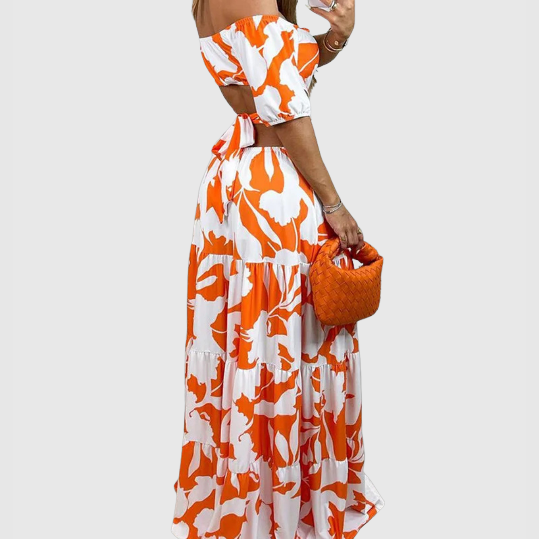 Dina - Tropic Petal Dress