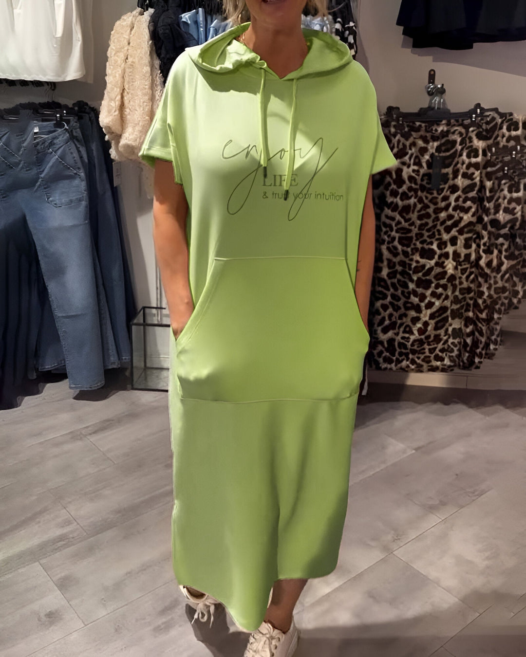 Liara - Casual Hoodie Dress