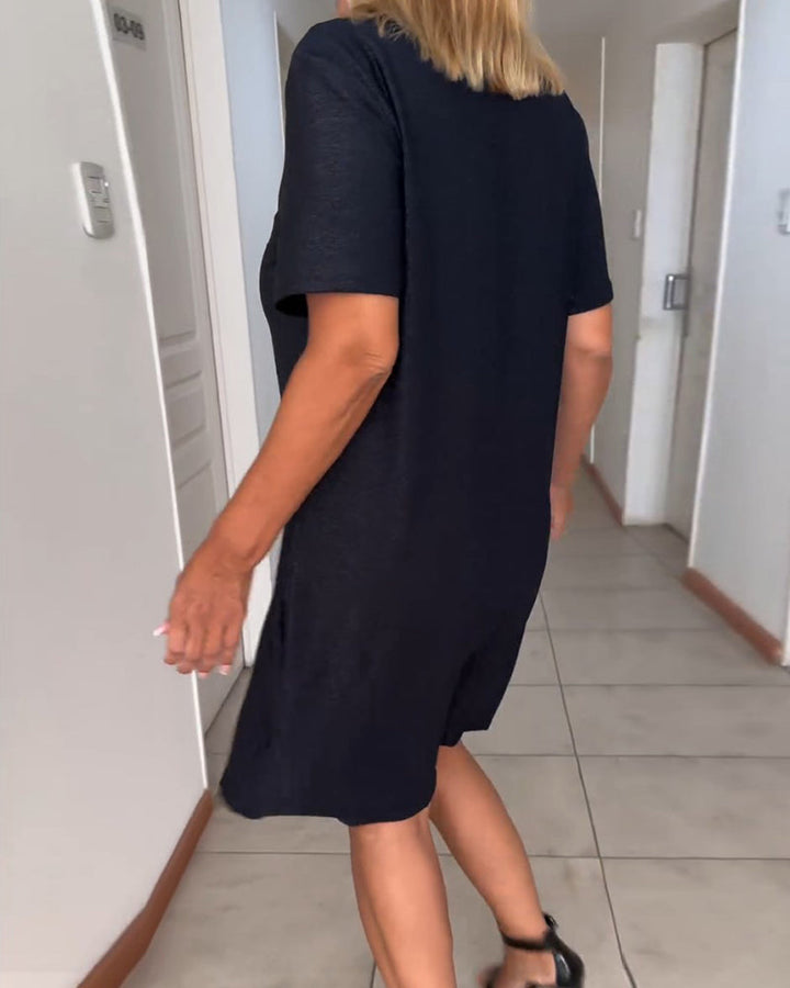 Kristal - Effortless Twist Dress