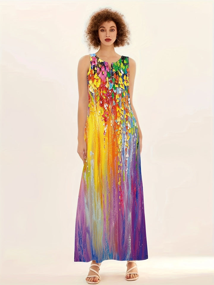 Jovia - Colorful Summer Dress