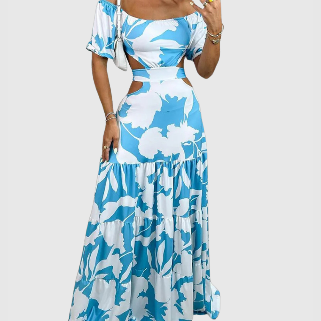 Dina - Tropic Petal Dress