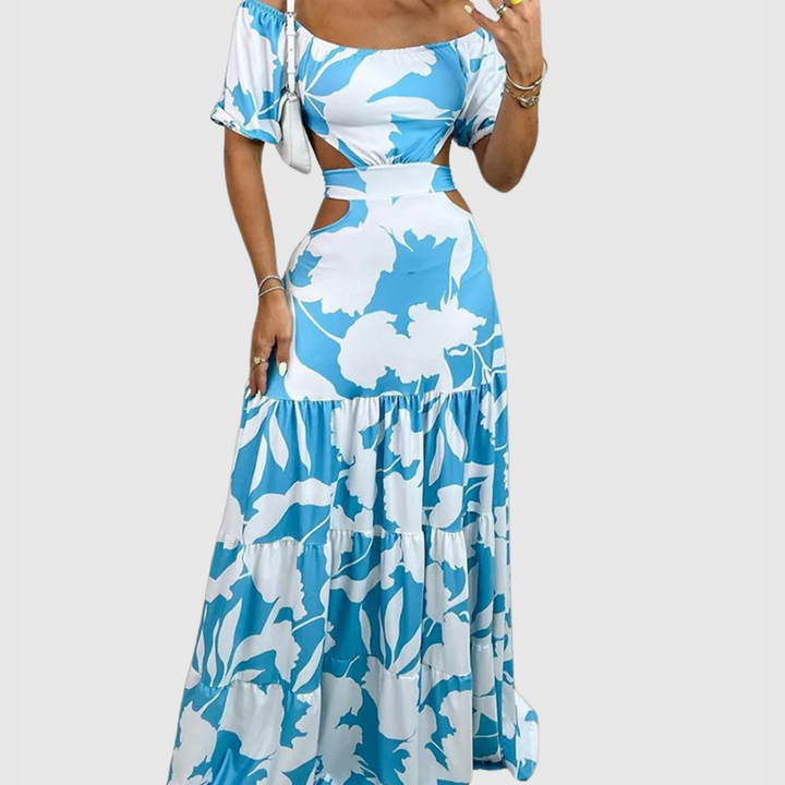 Dina - Tropic Petal Dress