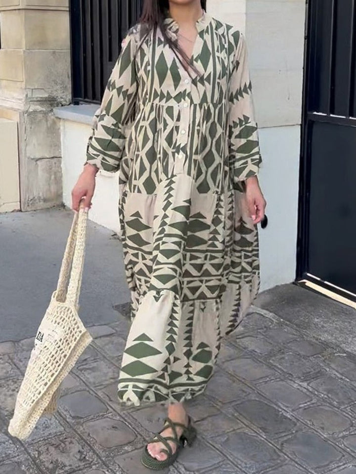 Kelra - Bohemian Geometric Dress