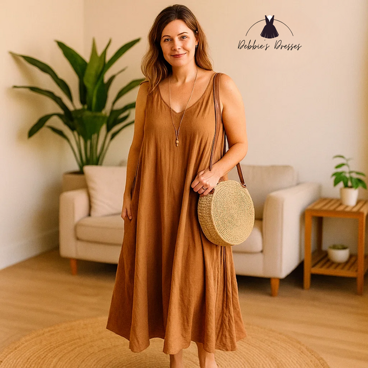 Savanna - Relaxed Sleeveless Dress