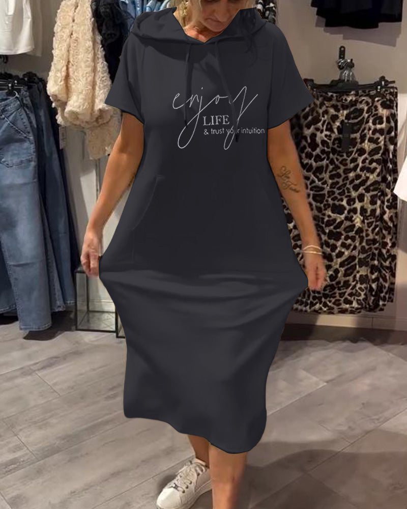 Liara - Casual Hoodie Dress
