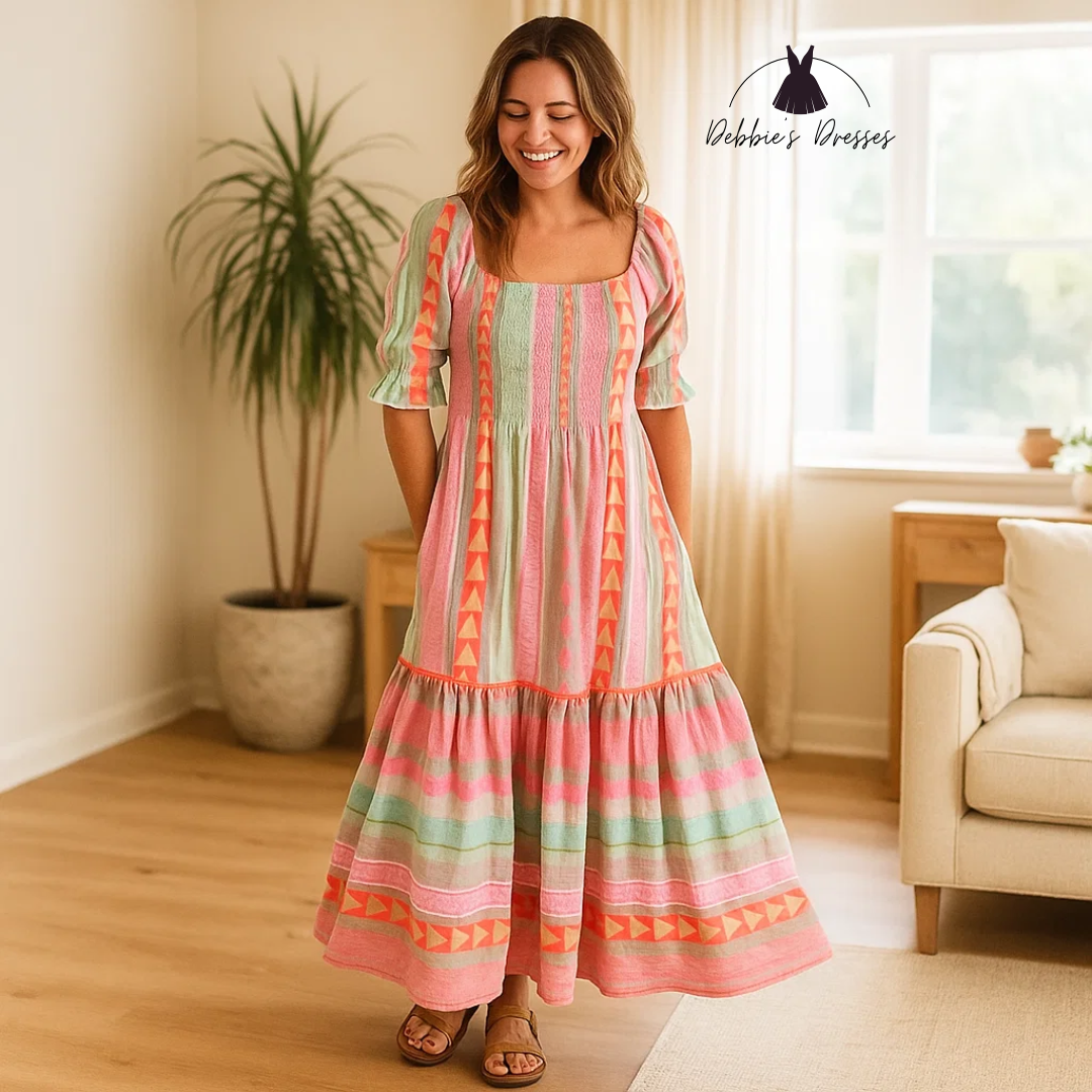 Karla - Vibrant Boho Dress