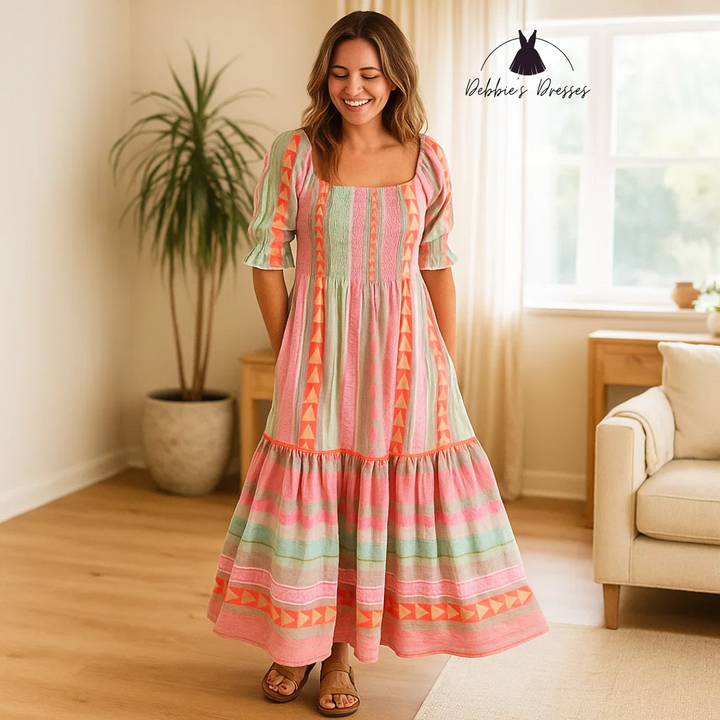 Karla - Vibrant Boho Dress