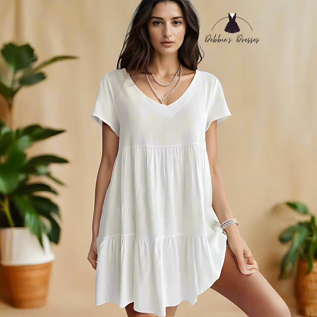 Suzy - Breezy V-Neck Dress