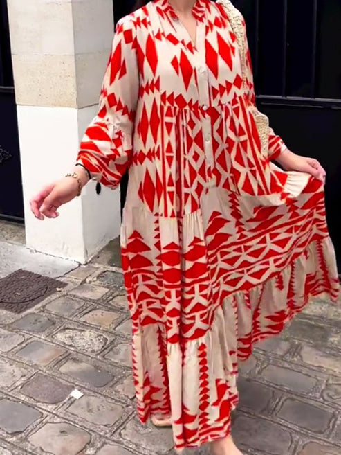 Kelra - Bohemian Geometric Dress