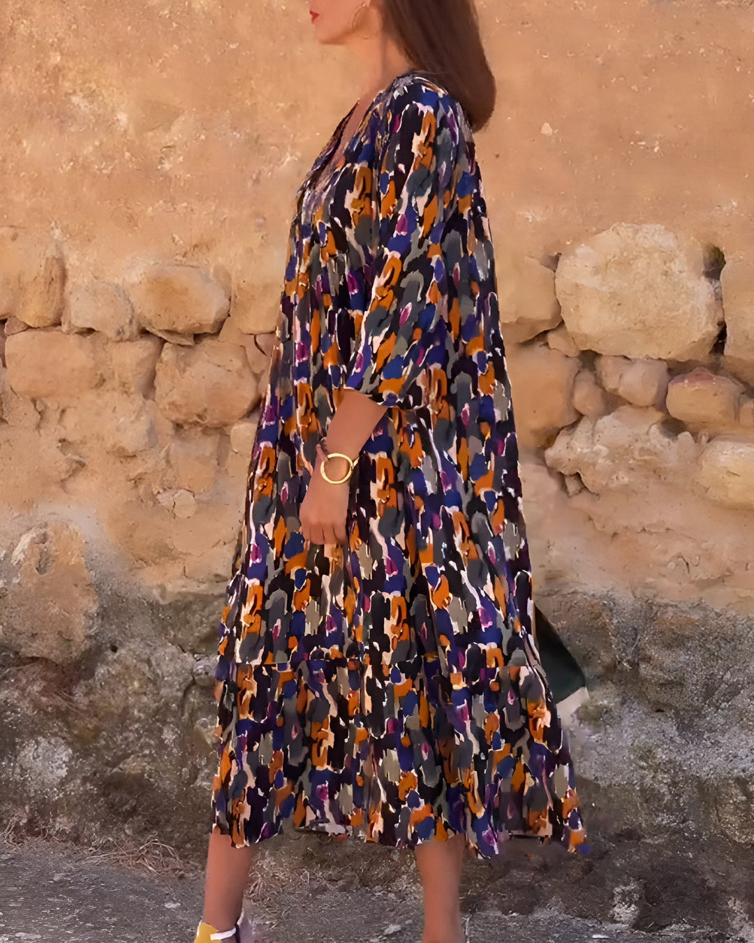 Nathale - Abstract Elegance Dress