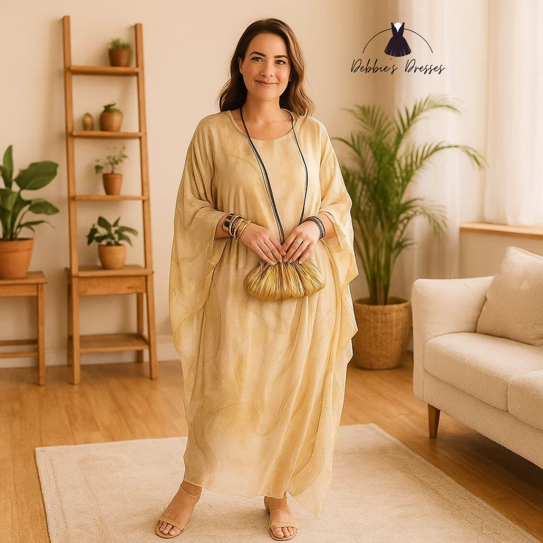 Laura - Charming Silk Chiffon Dress