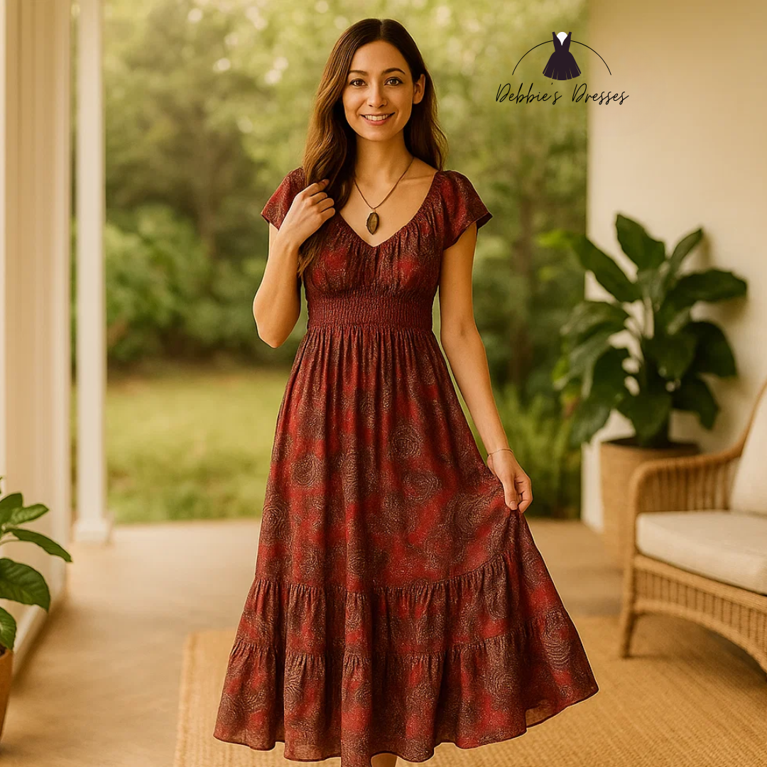 Teressa - Elegant Boho Dress
