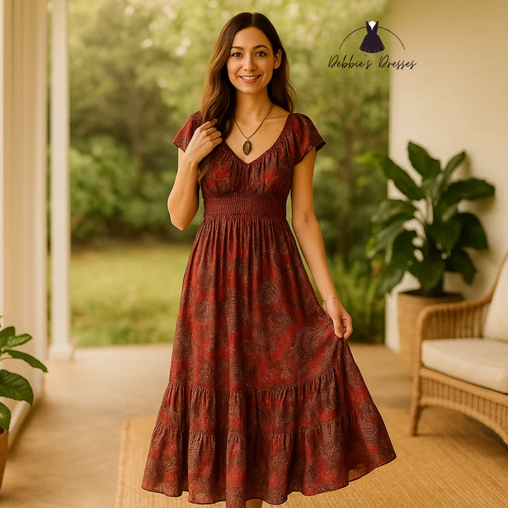 Teressa - Elegant Boho Dress