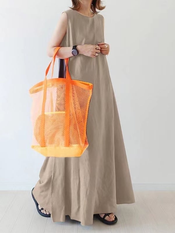 Kaori - Sleeveless Flowy Dress