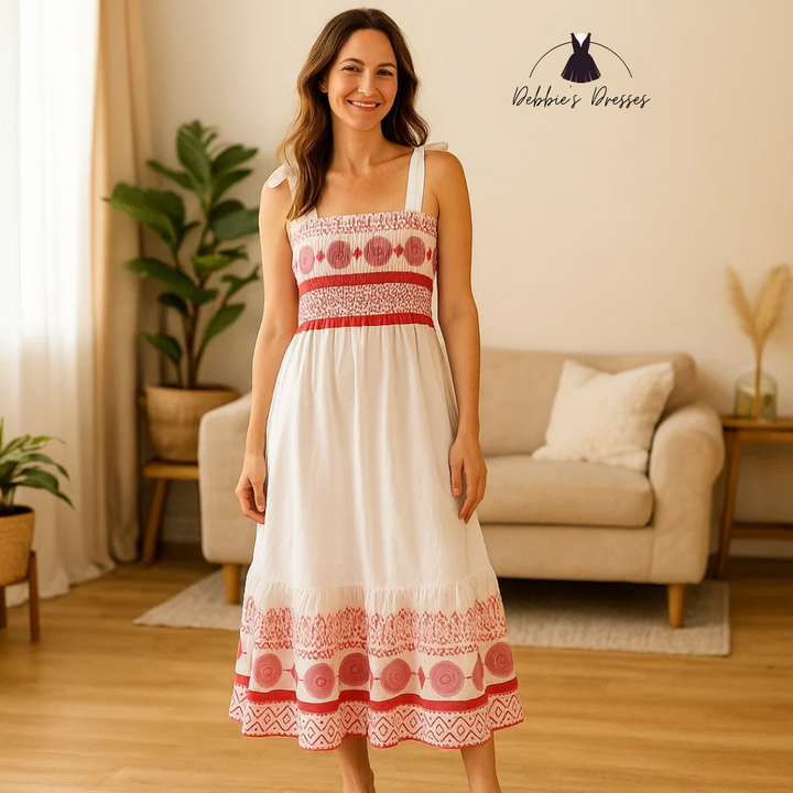 Farah - Bohemian Summer Maxi Dress