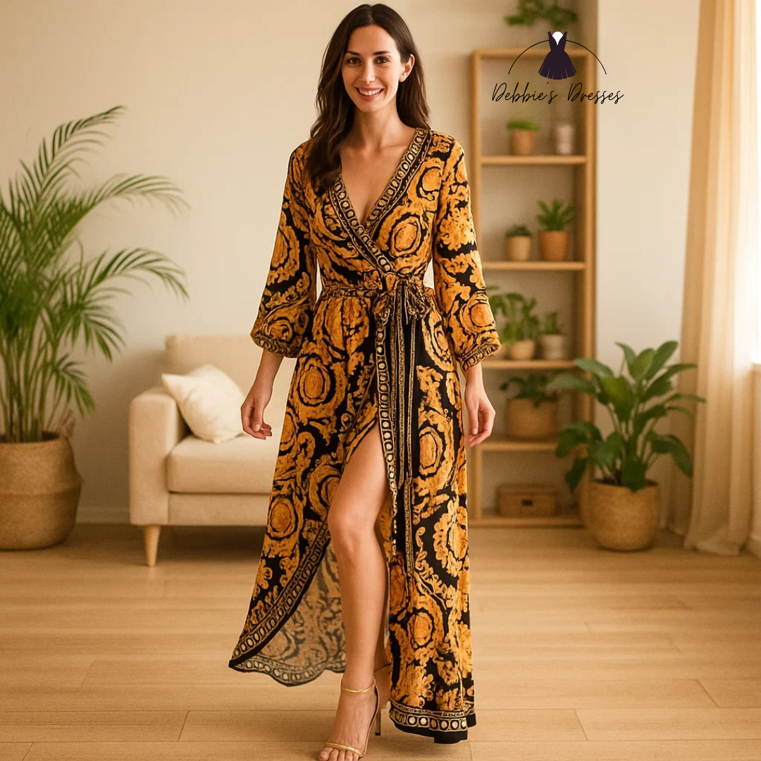 Valentina - Boho Printed Dress