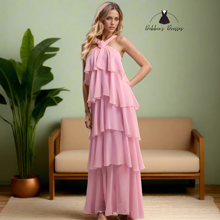 Isalie - Cascading Layered Dress