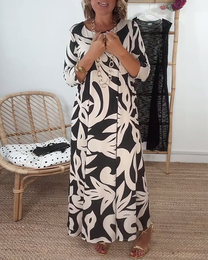 Savanah - Abstract Muse Dress