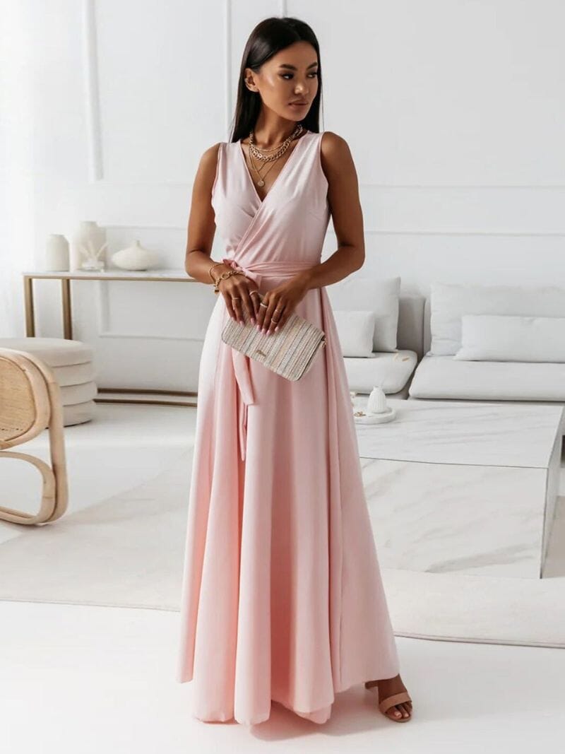 Karystel - Graceful Wrap Dress