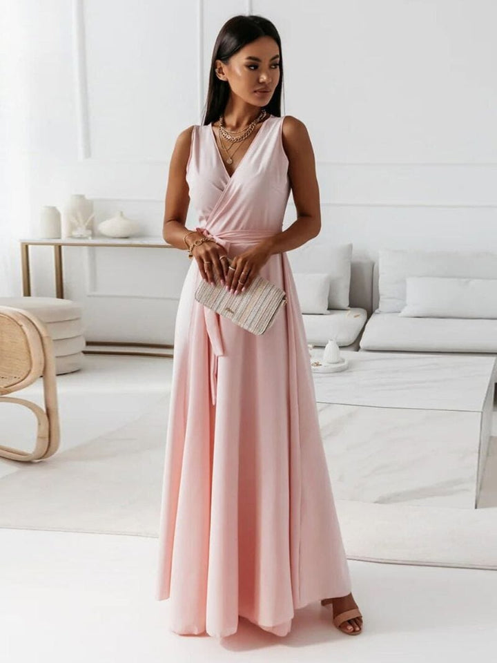 Karystel - Graceful Wrap Dress