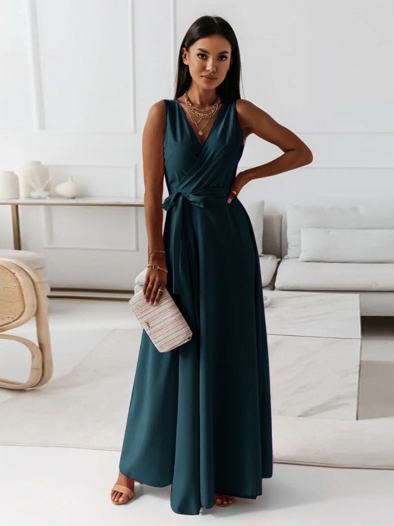 Karystel - Graceful Wrap Dress