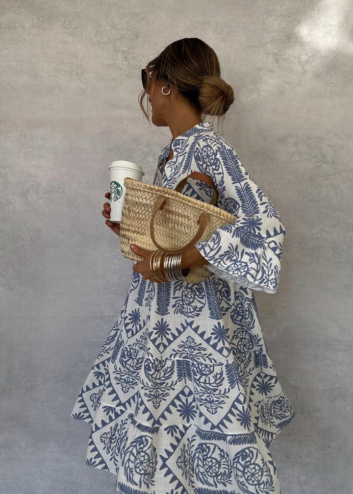 ANJIE - Relaxed Boho Tunic Dress