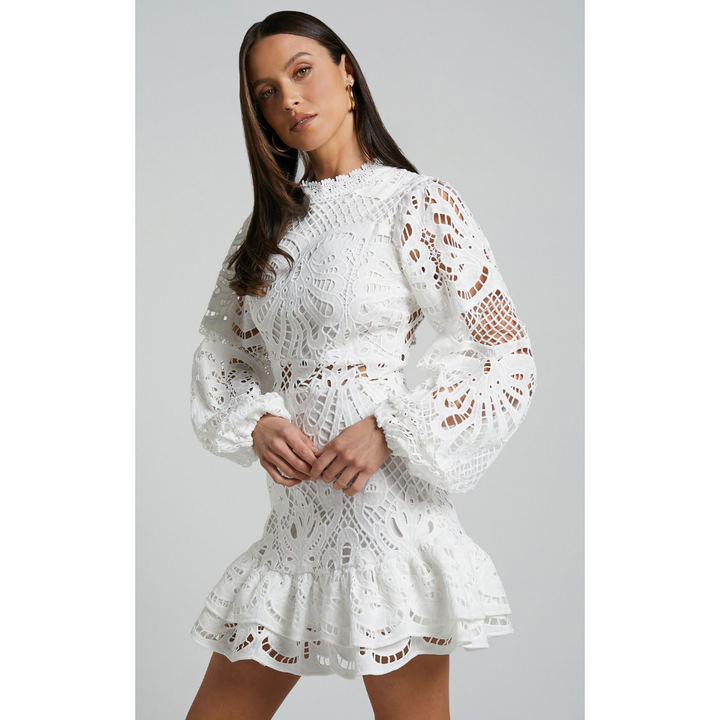 Elyna - Lace Elegance Dress