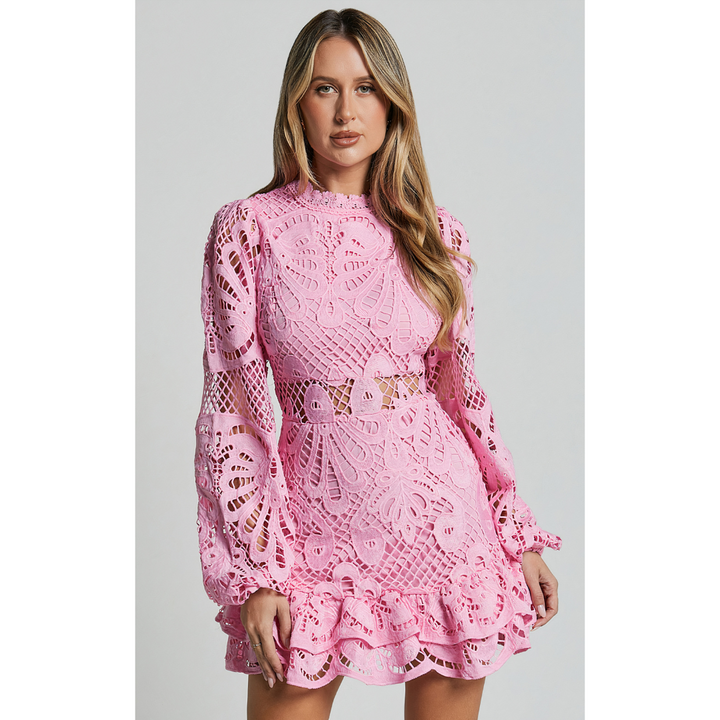 Elyna - Lace Elegance Dress