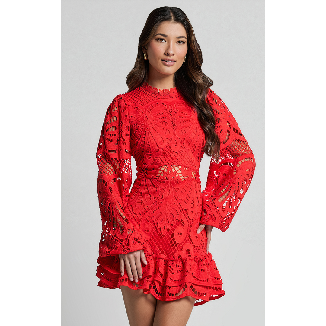 Elyna - Lace Elegance Dress