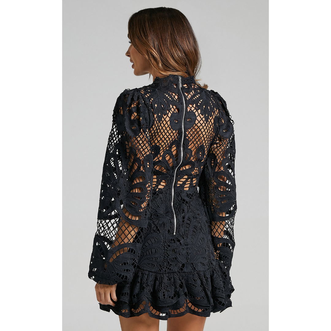 Elyna - Lace Elegance Dress