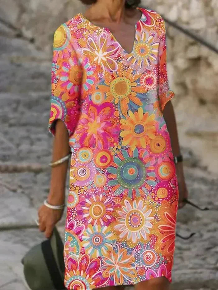 Yelina - Floral Radiant Dress