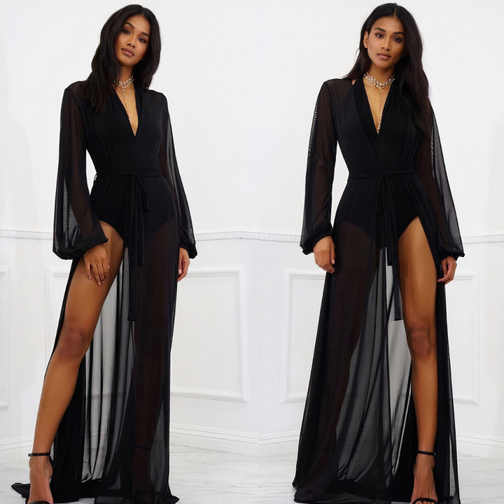 Corina - Elegant Overlay Dress