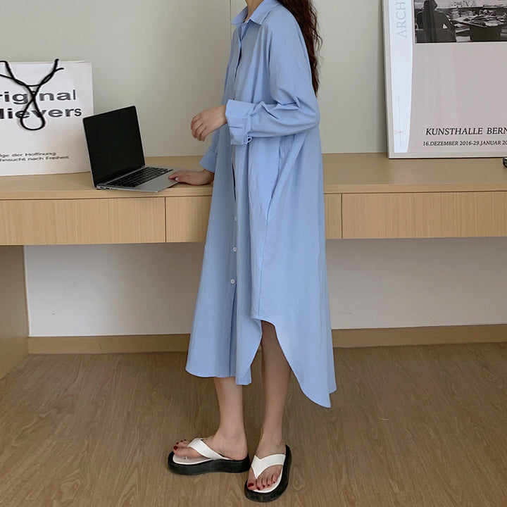Taria - Buttoned Classic Dress