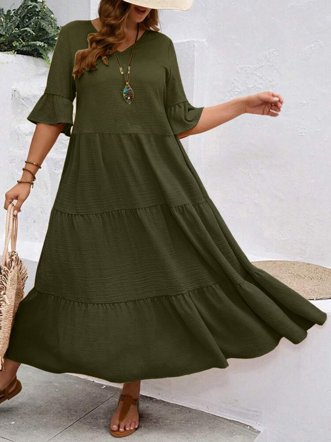 Delphine - Graceful Flowy Dress