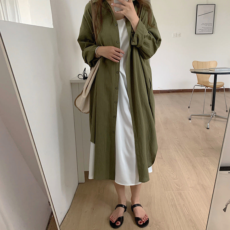 Taria - Buttoned Classic Dress