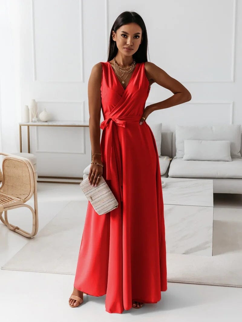 Karystel - Graceful Wrap Dress