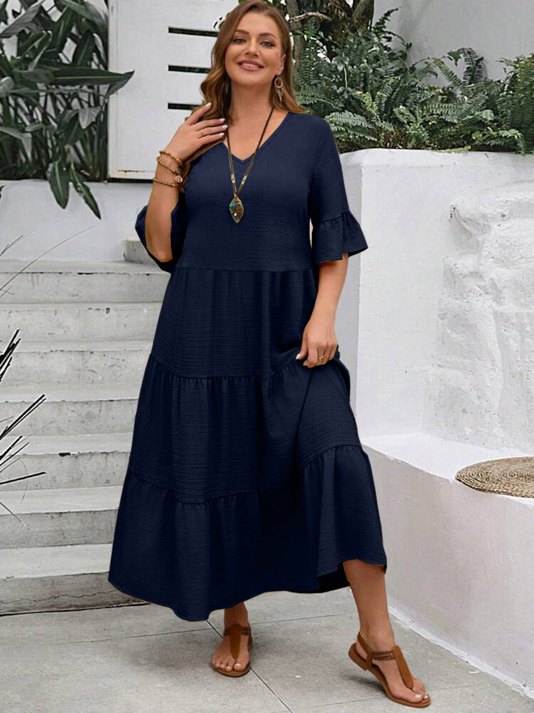 Delphine - Graceful Flowy Dress